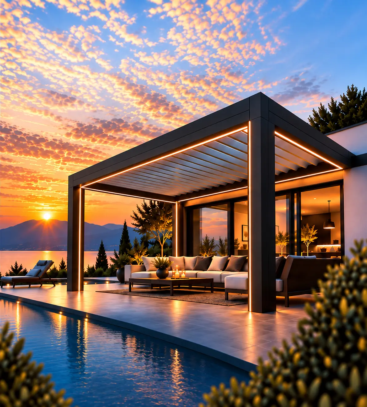 Bioklimatska pergola CHILLMODE